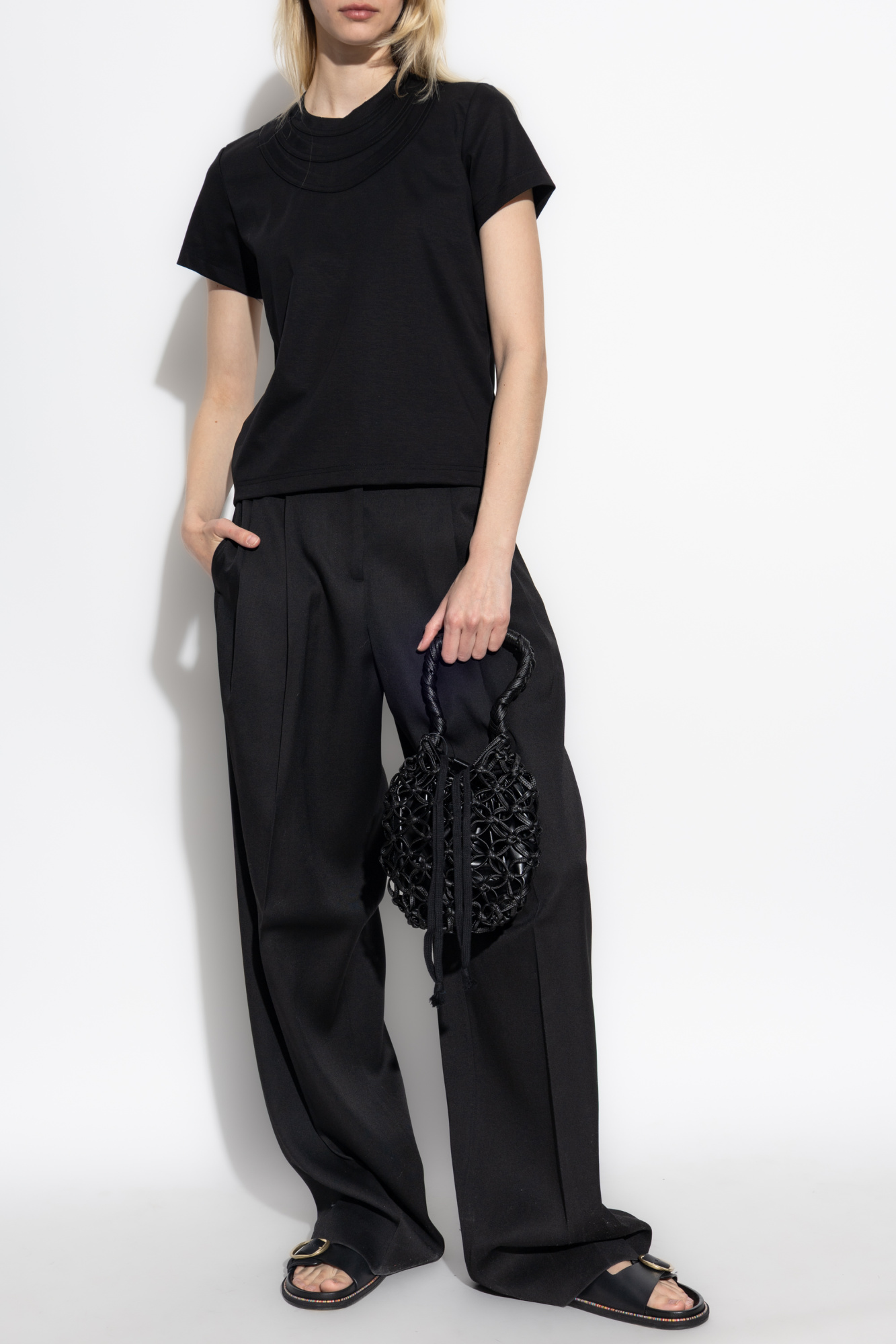 Comme des Garçons Noir Kei Ninomiya Short sleeve T-shirt Comme des Garçons Noir Kei Ninomiya Short sleeve T-shirt
